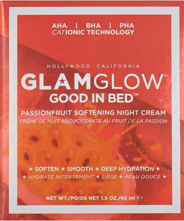 Glamglow Good In Bed Passionfruit Softening Night Cream 1.5 oz for Women | Shop Internationally - Buy Online on SooperMarket.com