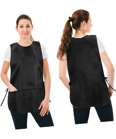 Warmhm Cobbler Apron: Cobbler Smock Bib Apron 2 Pockets - Unisex Cooking Kitchen Aprons - Drawing Apron - Barber Hair Cutting Apron - Paint Apron for Chef Bbq Women Men - Buy Online on SooperMarket.com
