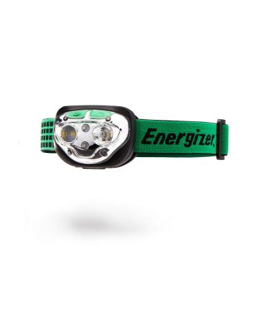 Energizer Vision LED Rechargeable Headlamp, Water Resistant Bright LED Headlamp for Outdoors, Camping Gear and Hurricane Supplies, Includes USB Charging Cable, Pack of 1