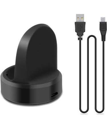 Charger Compatible with Samsung Galaxy Watch 42mm/46mm  Upgraded Charging Cradle Dock for Samsung Galaxy Watch SM-R800/R810/R815 Smart Watch Charger (Not for Active)  Black - Buy Online on SooperMarket.com
