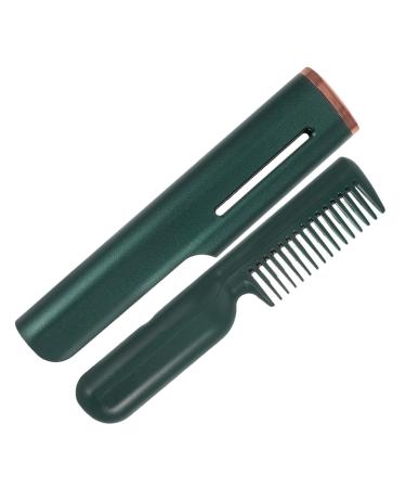 Didiseaon Hair Straightener Combs Heated Comb Electric Comb Hairstyling Tool Small Straightener Electric Heating Hair Tool Straight Hair Comb Portable Hair Comb USB Styling Comb Ceramics