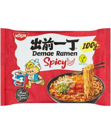 CNMART Japanese Demae Ramen Instant Noodles Spicy Flavour 100g (Pack of 20) - Buy Online on SooperMarket.com