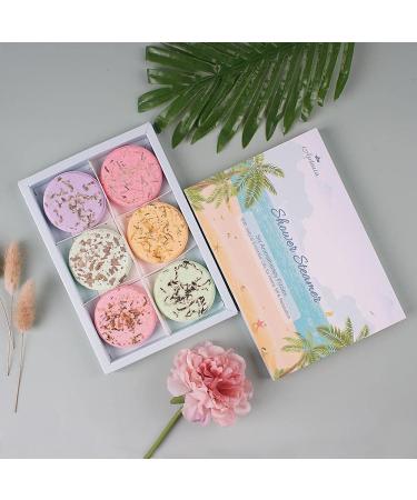 Essential Oil Aromatherapy Shower Steamers - 6 Tablets with Essential Oils - Buy Online on SooperMarket.com