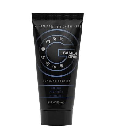 Gamer Grip Instant Dry-Touch Gel - 1 Ounce Bottle, Ultimate Anti-Slip Gripping Aid for Professional Gamers and Athletes