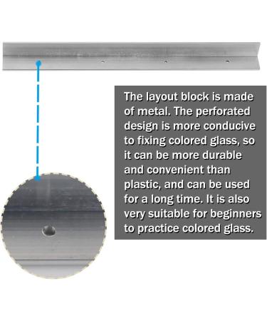 6 inch Stained Glass Layout Block System - Easy Glass Assembly - Buy Online on SooperMarket.com