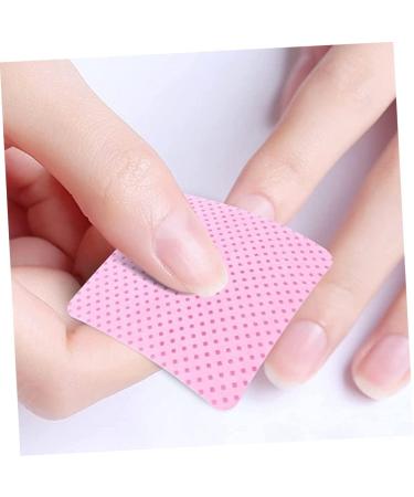 FRCOLOR 1200 Pcs Lint-Free Nail Towels | Pure Cotton Cleaning Paper | Anti-Clogging | 4.8x4.8cm | Pink | Perfect for Nail Salons & At-Home Use - Buy Online on SooperMarket.com