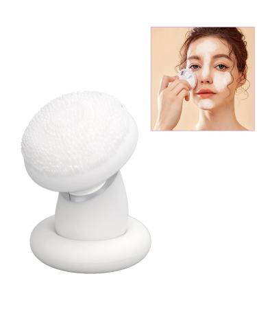 Electric Face Scrubber Silicone Facial Cleansing Brush Rechargeable Massaging 4 Modes IPX7 Waterproof Electric Facial Cleanser Brush