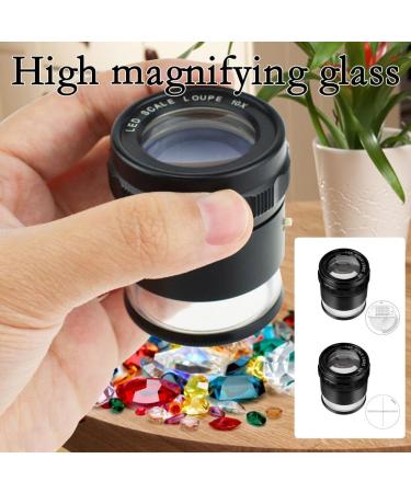 10X Magnifying Glass Multi-Scale Graticule Scale Magnifier Loupe Portable Pocket Optical Reading Magnifier Optical Magnifier - Buy Online on SooperMarket.com