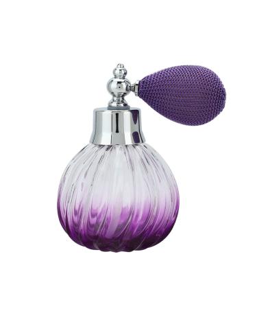 Refillable Perfume Bottle 90ML Retro Style Glass Empty Perfume Spray Bottle Refillable Perfume Atomizer Dispenser Bottle for Perfume