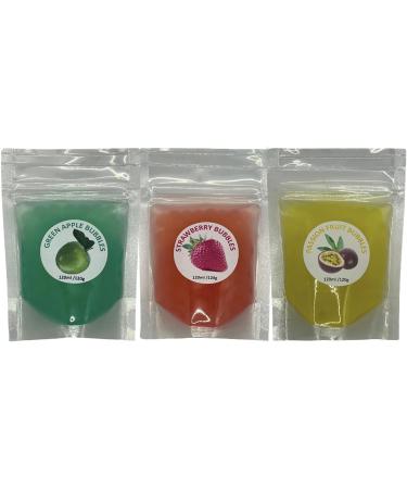 Fruity Berry Selection Boba Bubble Tea Make at Home Kit 6-12 Extra Large Drinks - Buy Online on SooperMarket.com