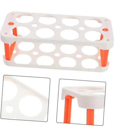 KOMBIUDA Box Egg Carton Eggs Deviled Egg Tray with Lid Kitchen Egg Container Side Door Refrigerator re-usable White 22.3X10.1X8.9CM - Buy Online on SooperMarket.com