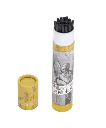 Pssopp 25pcs Charcoal Sticks  Artist Vine Charcoal Artist Willow Vine Sketch Charcoal Sticks Sketch Charcoal Pencils for Drawing  Sketching 7330