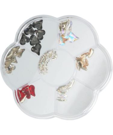 1 Box Resin Nail Art Ornaments Shiny Nail Rhinestones with Multi Sizes and Shapes Shiny Nail Accessories for Girls Women DIY Decoration Supplies for Nail Art DIY Crafts - Buy Online on SooperMarket.com