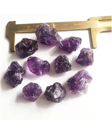 Crystal 10pcs Natural Raw Amethyst Crystal for Stones - Buy Online on SooperMarket.com