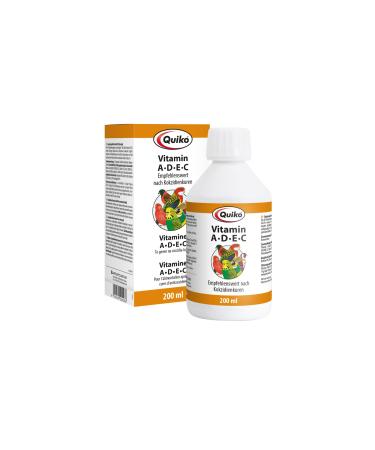 Quiko Vitamin ADEC 200ml - Vitamin supply for ornamental birds 200 ml