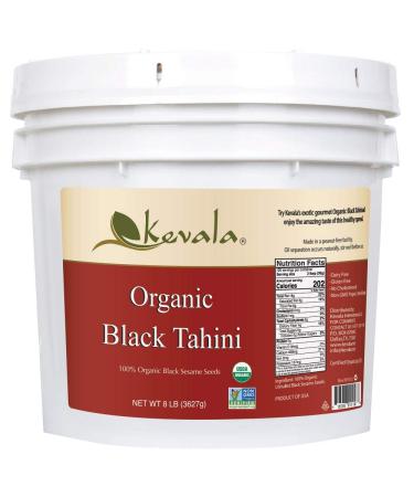 Kevala Organic Black Tahini 8 Lbs Pail