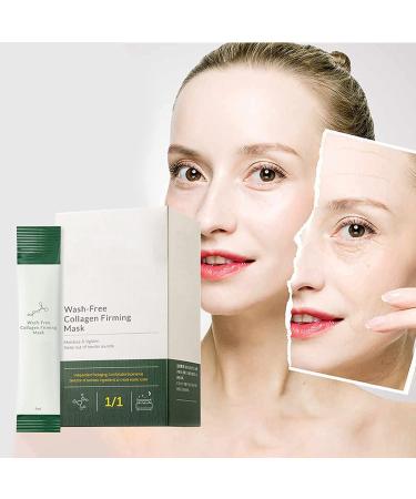 Korean Collagen Firming Mask - 20 Pack | Anti-Aging Sleeping Mask for Lifting and Moisturizing Skin | Korean Skincare Essential - Buy Online on SooperMarket.com