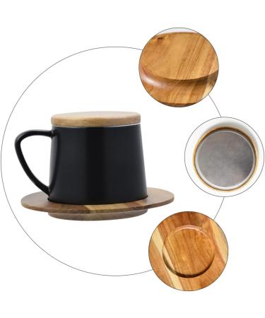 Zerodeko Holiday Coffee Mugs 1 Set Ceramic Coffee Mug Buffalo Milk with Cover Office Ceramics Holiday Coffee Cups - Buy Online on SooperMarket.com
