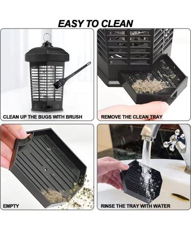Electric Bug Zapper Mosquito Killer IPX4 Waterproof Insect Killer 3200V Insect Fly Trap Bug Killer Fly Zapper for Indoor Outdoor Backyard Patio Home - Buy Online on SooperMarket.com