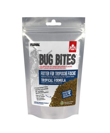 Fluval BUG BIGES FISS FUST with insect larvae for tropical fish slowly falling granules 1.4-2.0mm 125g granulate 125 g (1 Pack)