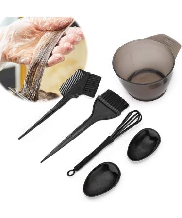 Hair Coloring Brush Anti Slip Hair Dyeing Styling Tool Hair Coloring Brush Hair Tint Salon Mixing Bowl Set for Salon and Household(1#) - Buy Online on SooperMarket.com
