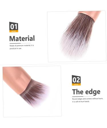 Baluue 48 Pcs Makeup Brush Eye Shadow Brush Women Makeup Supplies Facial Tools Golden Artificial Fiber - Buy Online on SooperMarket.com