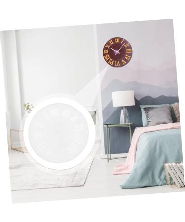 STOBOK 1pc Clock Mold Clocks Silicone Molds Resin Crafts Resin Epoxy Mold Craft Accessories Large Candle As Shown 15.5X15.5CM - Buy Online on SooperMarket.com