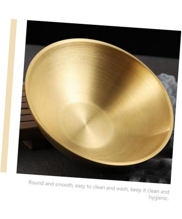 NAMOARLY 1pc Japanese Ramen Bowl Stainless Cereal Bowls for Kitchen Porridge Bowl Drop Resistant Cooking Bowl Noodle Serving Bowl Ramen Noodle Bowl Large Ramen Bowls Prep Bowl Fruit - Buy Online on SooperMarket.com