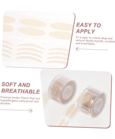 Amosfun 2400 Sheets Double Eyelid Sticker Lace Eyelid Tape Double Eyelid Tape Stickers Eye Lid Lifters Tape Breathable Eyelid Tape Eye Makeup Tape Adhesive Strip Natural Cosmetics - Buy Online on SooperMarket.com