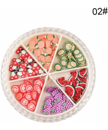 PLAFOPE 4 Box Manicure Decals Fingernail Decals Slice Nail Decoration DIY Nail Slice Decorations Self-adhesive Nail Decals Cellphone Decoration Nail Art Stickers Fruit Nail Stickers - Buy Online on SooperMarket.com