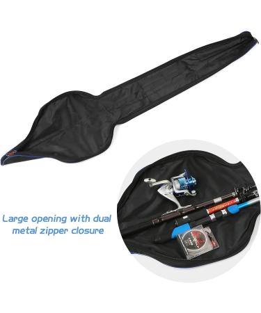 Lixada 63 Portable Fishing Rod Bag - Protective Case & Organizer in Blue - Buy Online on SooperMarket.com