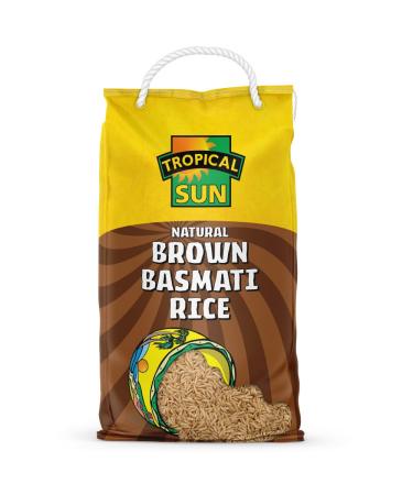 Tropical Sun Brown Basmati Rice (Wholegrain) 5KG Bag