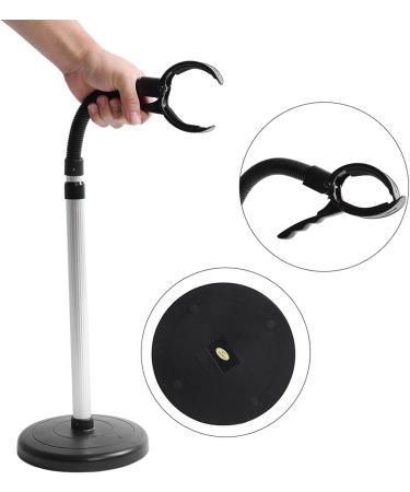 Hands-Free Hair Dryer Holder Stand - Adjustable 360 Stainless Steel Blow Dryer Stand for Bathroom | International Shipping - Buy Online on SooperMarket.com