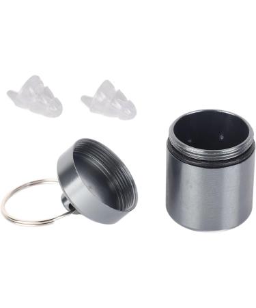 Earplugs 3-Layer Structure Comfortable Liquid Silicone Closure Umbrella Shaped Noise Canceling Earplug with Filter for Indoor (Transparent Stone Pattern) - Buy Online on SooperMarket.com