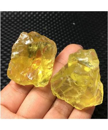 Decorative Ornaments 50g-55g Natural Citrine Crystal Rough Raw Stone Rock Specimen Brazil kaixun - Buy Online on SooperMarket.com