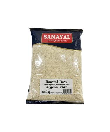 Samayal Rava Raosted | 1KG | Roasted Rava | Rava Mix | Rava upma | High Fibre | High Protein | Natural | Indian Origin
