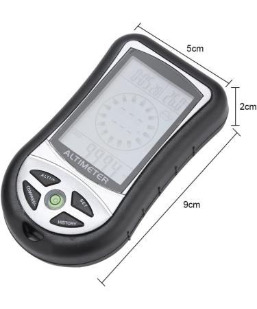VGEBY Altimeter Watch - 8 in 1 Multifunctional Outdoor Digital Compass LCD Altimeter Barometer Thermometer - Ideal for Hiking - Buy Online on SooperMarket.com