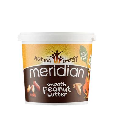 Meridian Smooth Peanut Butter with 100 Percent Nuts 1 kg