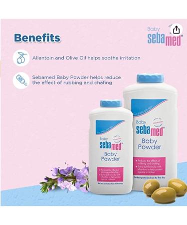 Buy Sebamed Baby Powder 200g - Gentle Care for Your Baby's Skin | International Shipping Available - Buy Online on SooperMarket.com