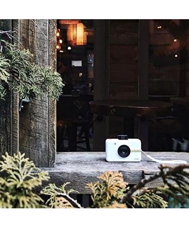 Polaroid Snap Instant Digital Camera with ZINK Zero Ink Printing - White Snow - Buy Online on SooperMarket.com