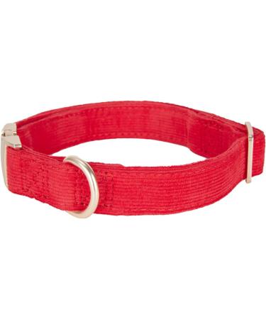 YUDOTE Ultra-Soft Natural Cotton Dog Collar for Small Dogs with Sensitive Skin - Red S (1 Pack) - Gentle Durable Stylish - Buy Online on SooperMarket.com