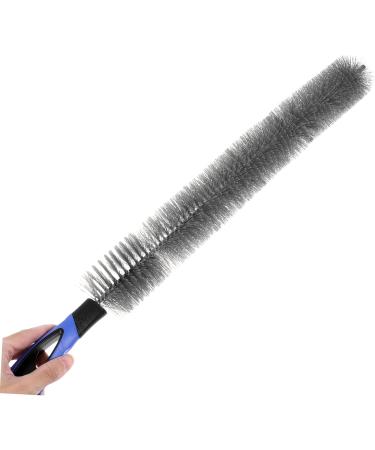 OSALADI Flexible Dryer Cleaner Vent Brush - Universal Lint Remover for Air Conditioner Refrigerator & Clothes - Efficient Dust Cleaning Tool in Black & Blue - Buy Online on SooperMarket.com
