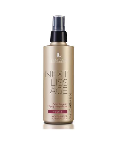 LENDAN - Perfect Straight Spray - Next Liss Age - 200 ml - Heat Protector for Hair - Keeps Hair Straight for Up to 10 Weeks - Seals Cuticles - Anti-Frizz - Paraben-Free