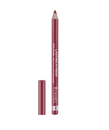Rimmel London Lasting Finish 1000 Kisses Lip Liner - 004 India Pink Lip Liner Women 0.04 oz 004 Indian Pink 1 Count (Pack of 1)