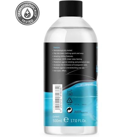beGLOSS Easy Glide - 500 ml - Easy Glide - Pure Feeling - Slip into Rubber & Latex Garments Fast and Easy with Our Lubricant Latex Dressing aid. - Buy Online on SooperMarket.com