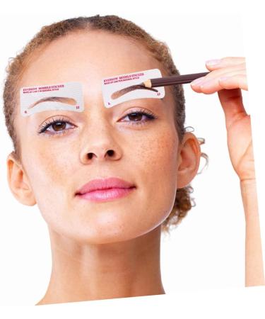 Beavorty 96pcs Eyebrow Stickers Eyelash Tool Makeup Tools Brow Tools Eyebrow Shaper Eyebrow Trimming - Buy Online on SooperMarket.com