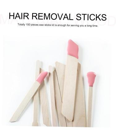 FOMIYES 600 STK Wooden Wax Strip Applicator - Face Hair Removal Tool for Smooth Skin | Best Waxing Accessories for Makeup - Buy Online on SooperMarket.com