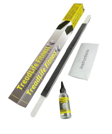 TreadLife Fitness Treadmill Maintenance Kit | Extra Wide "TruLube" Applicator Wand and 1 Year Supply of Lubricant