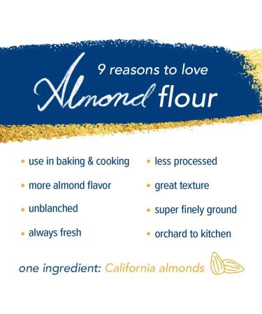 Fisher Almond Flour 32oz - Gluten-Free, Non-GMO, Keto, Paleo, Vegan Friendly, Unblanched, Super-Finely Ground - Buy Online on SooperMarket.com