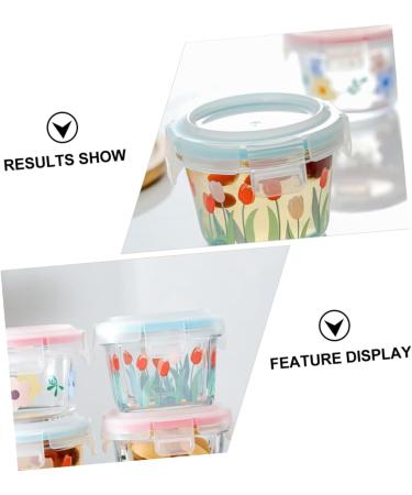 Zerodeko Practical Durable Sealed Jam Home Ml for Container Food Case Snack - Buy Online on SooperMarket.com